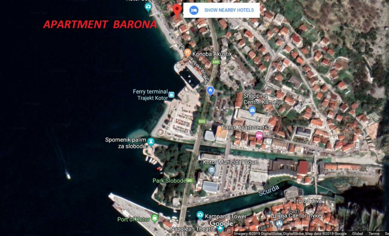 Apartment Barona Kotor Ngoại thất bức ảnh